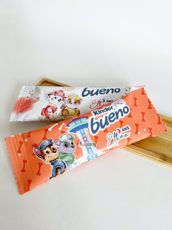 Kinder Bueno personnalisés