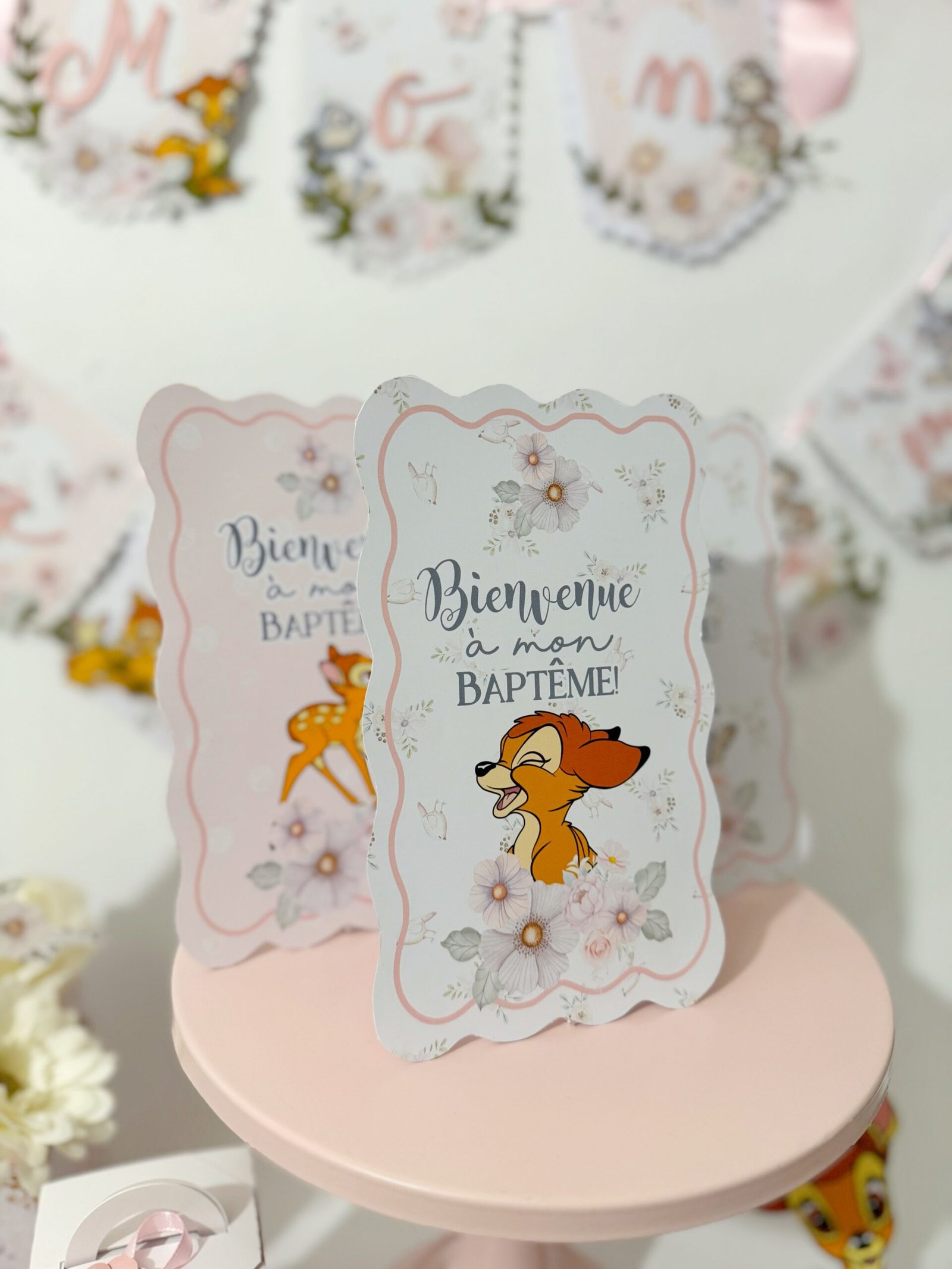 Signalétique /marque table